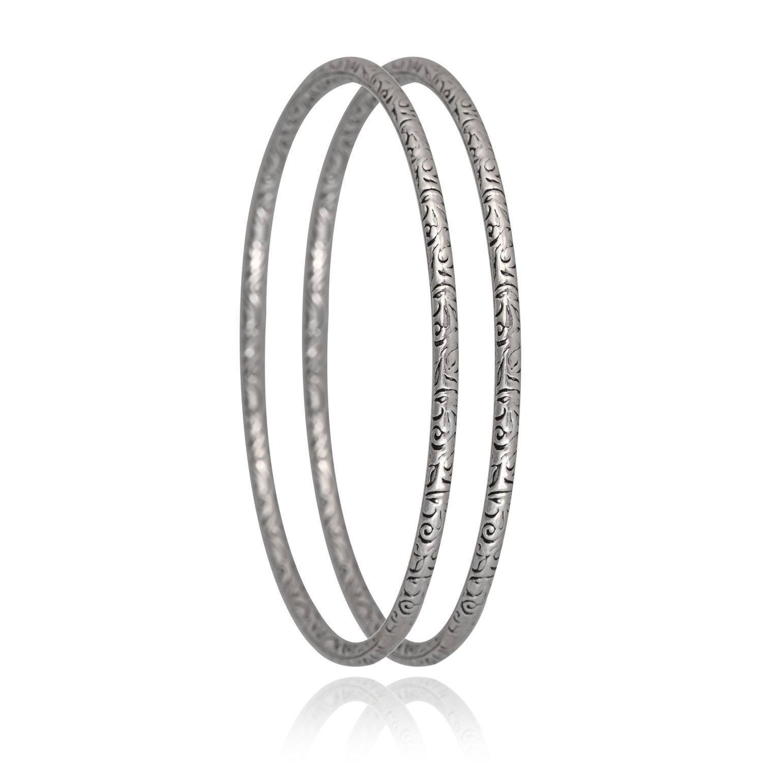 Frost-Line Sleek Bangle
