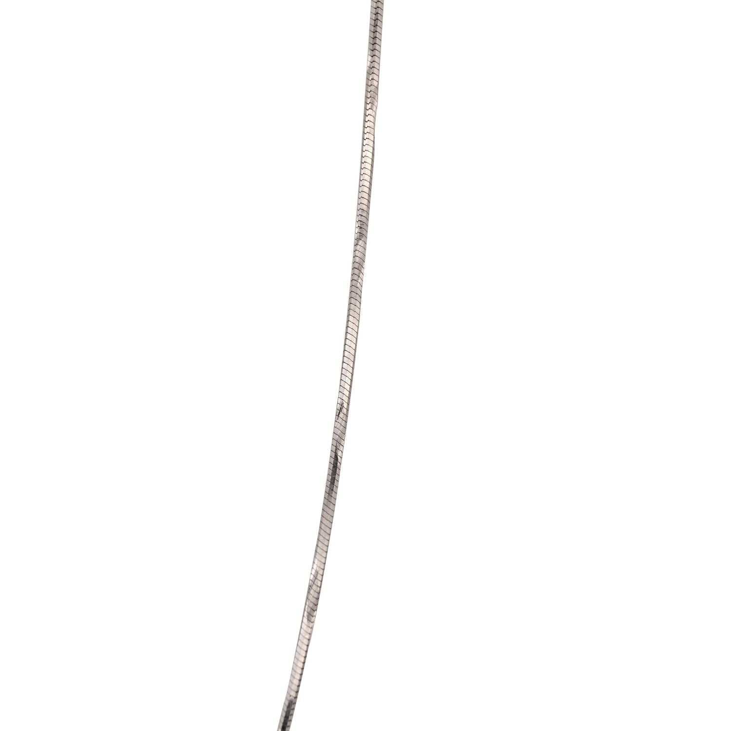 Silver Serpentine Flow Chain