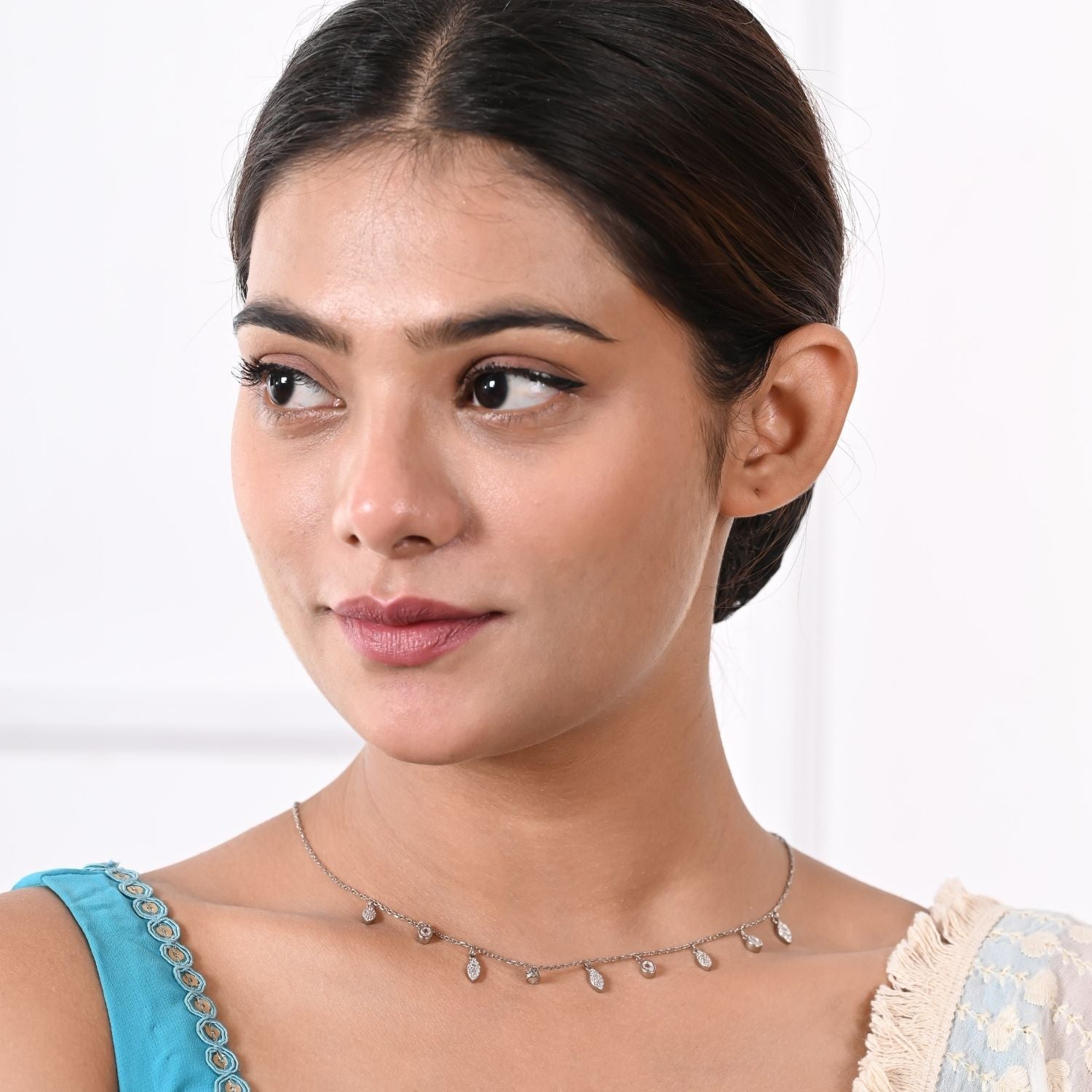 Multi-charm pendant necklace