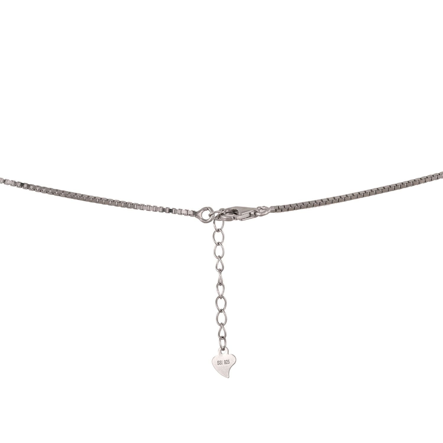 Wave-link crystal necklace and bar-drop earring set