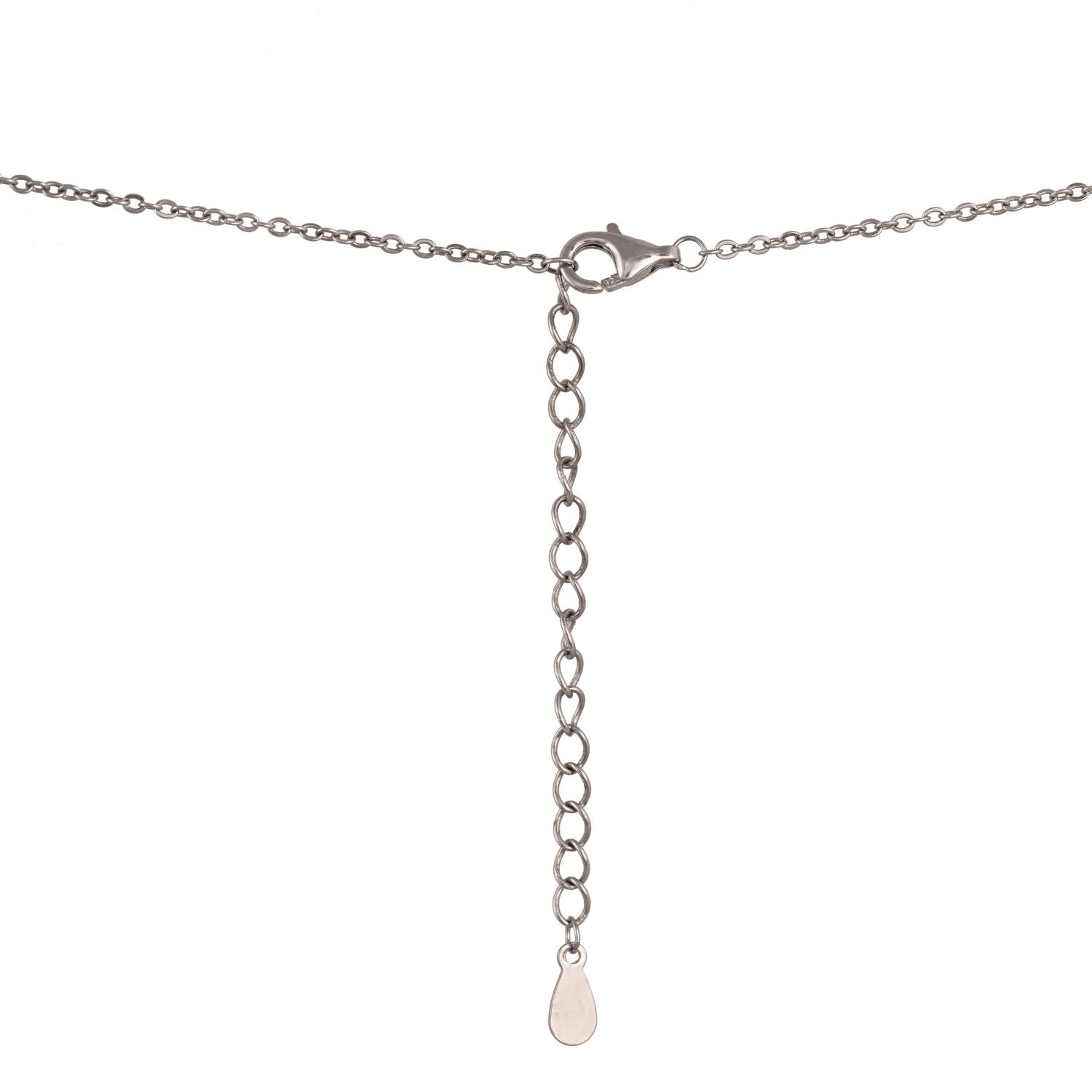 Minimalist Silver with Geometric Charm