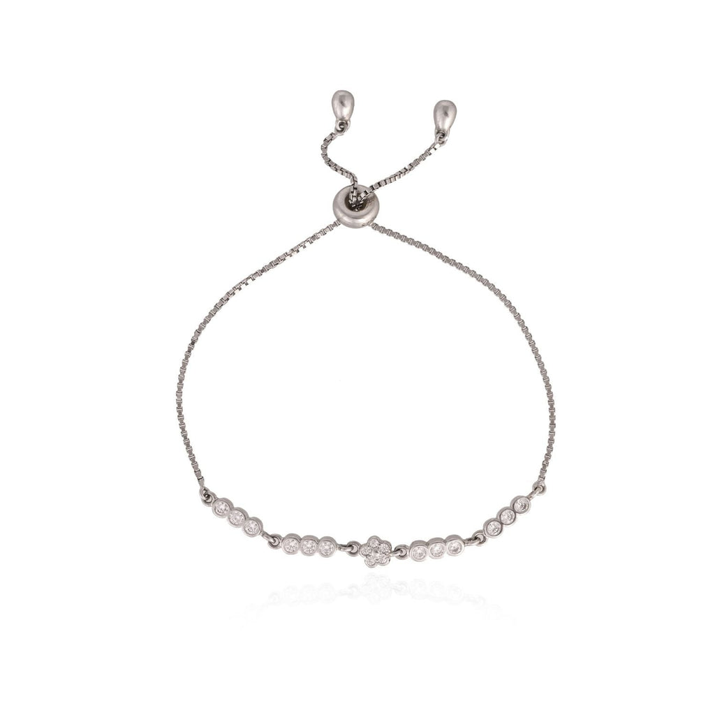 Radiant Cluster Slider Bracelet