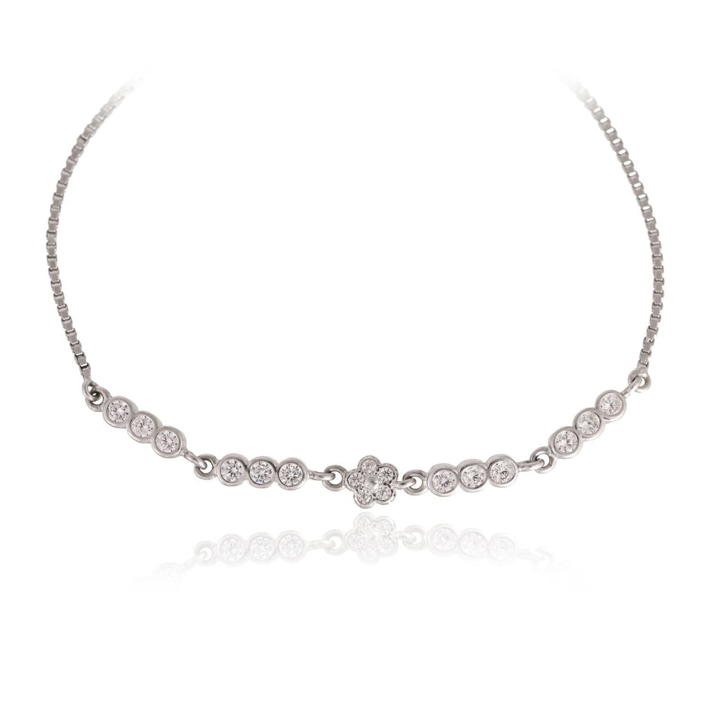 Radiant Cluster Slider Bracelet