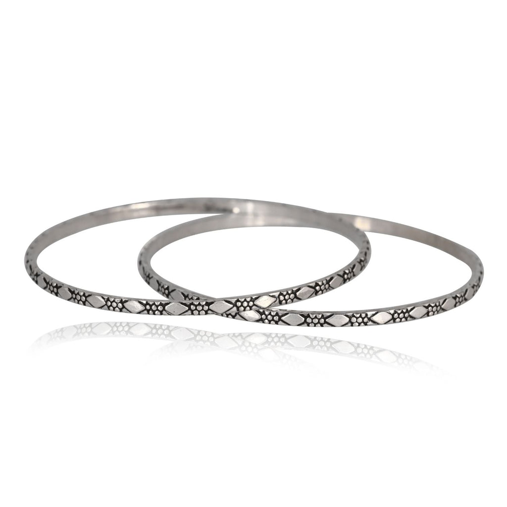 Granite-Edge Sleek Bangle