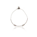 Traditional silver ball anklets