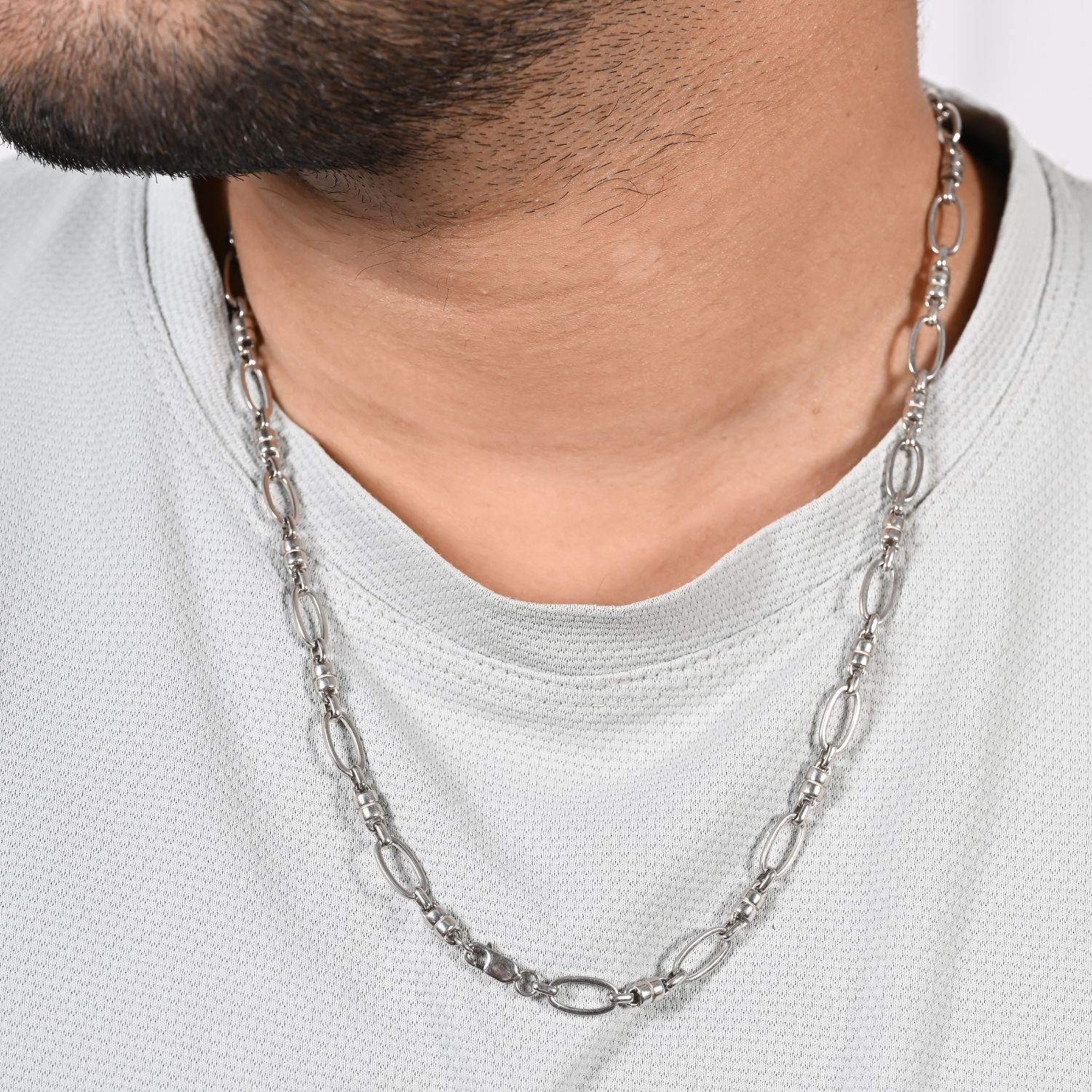 Swivel-link chain