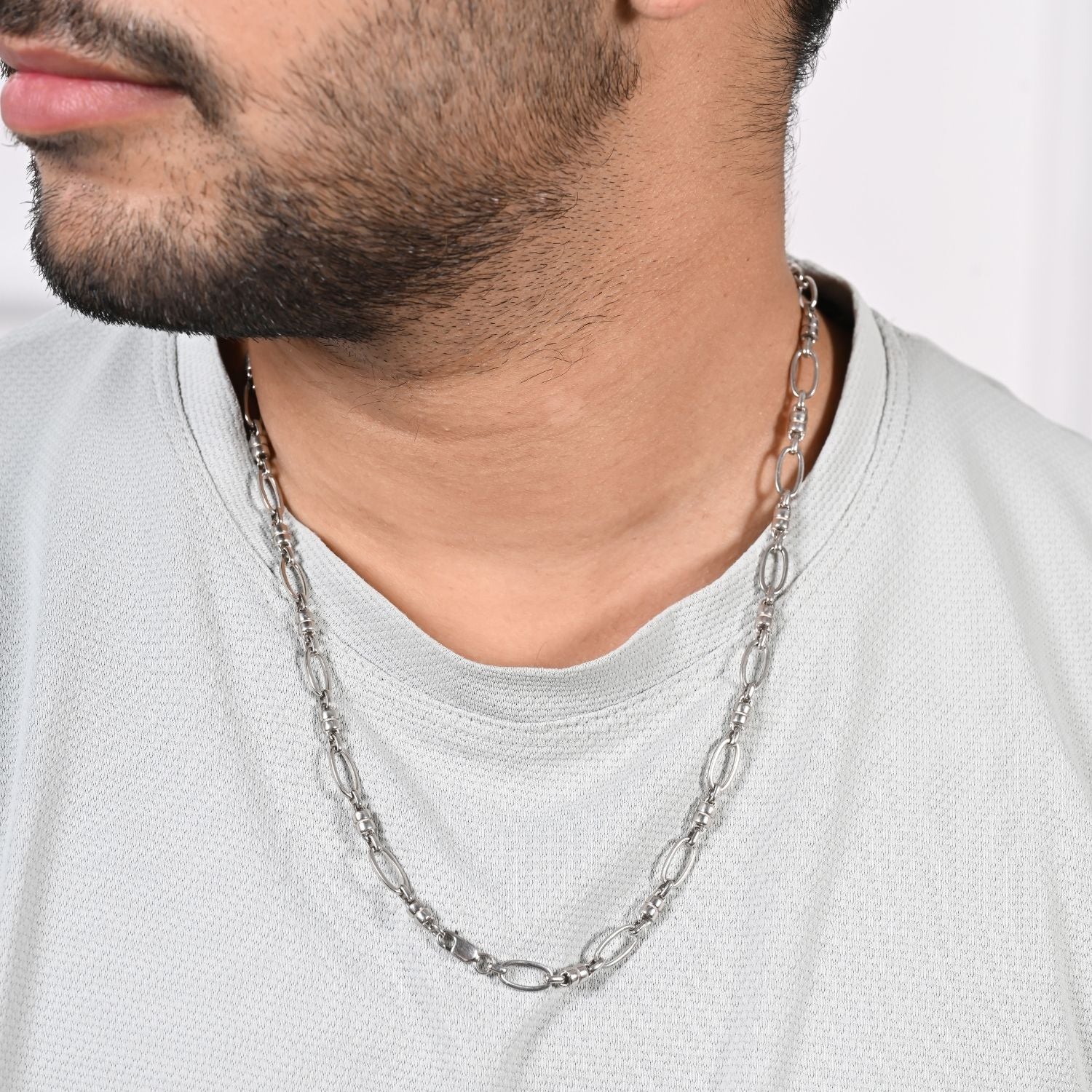 Swivel-link chain
