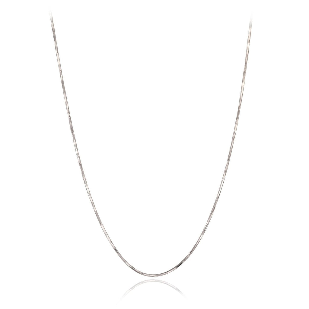 Silver Serpentine Flow Chain