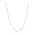 Silver Serpentine Flow Chain