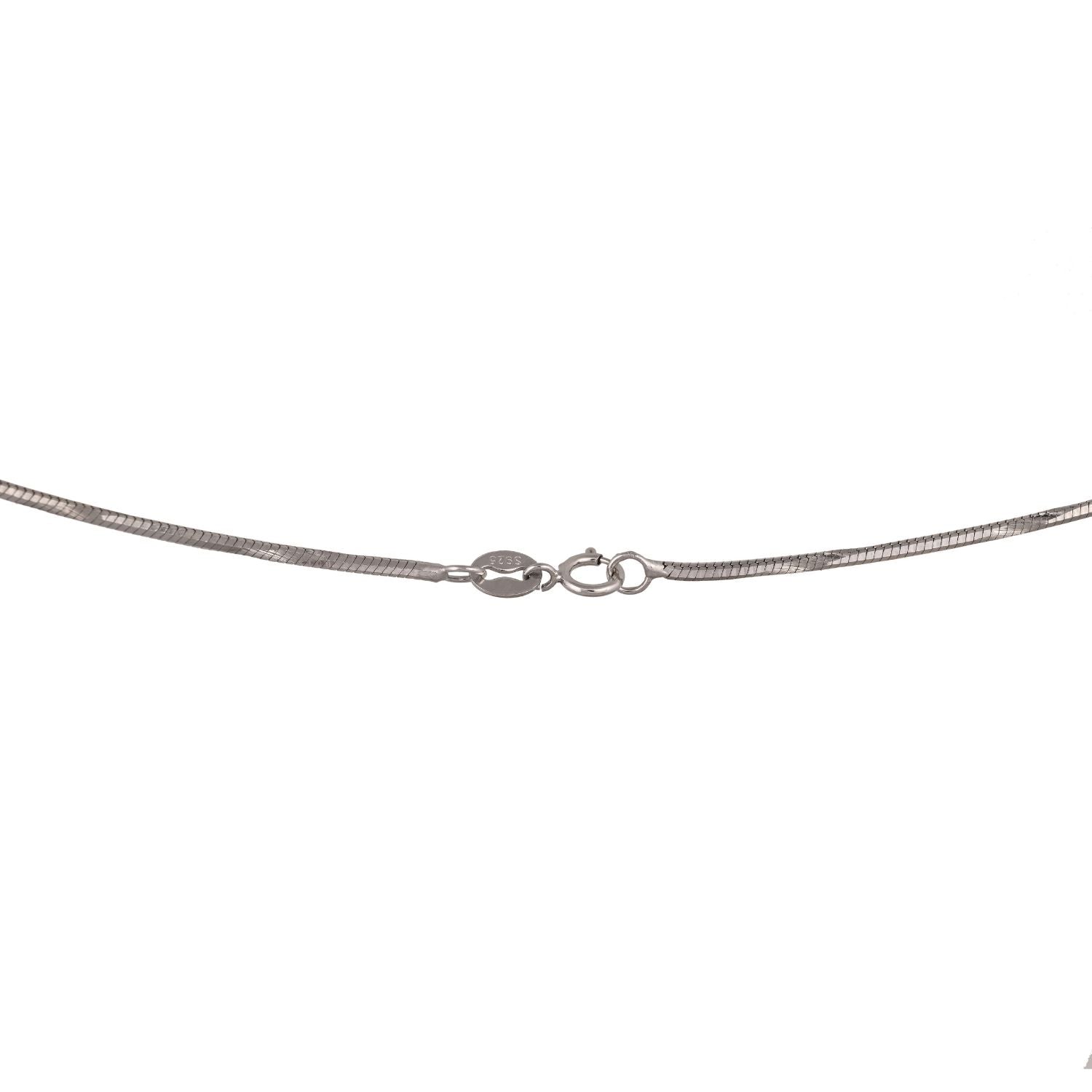 Silver Serpentine Flow Chain