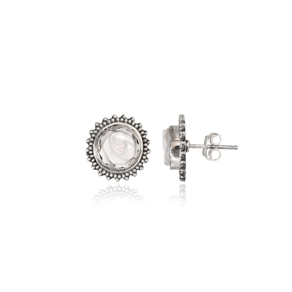 Eternal Bloom Silver Studs