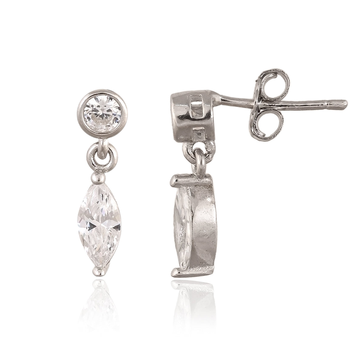 Luna Drop Crystal Necklace
