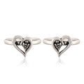 Heart Bloom Adjustable Toe Ring