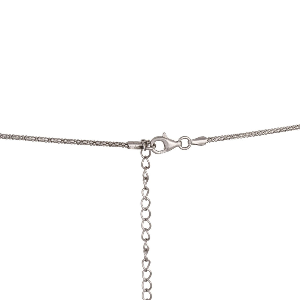 Cluster-set crystal chain necklace