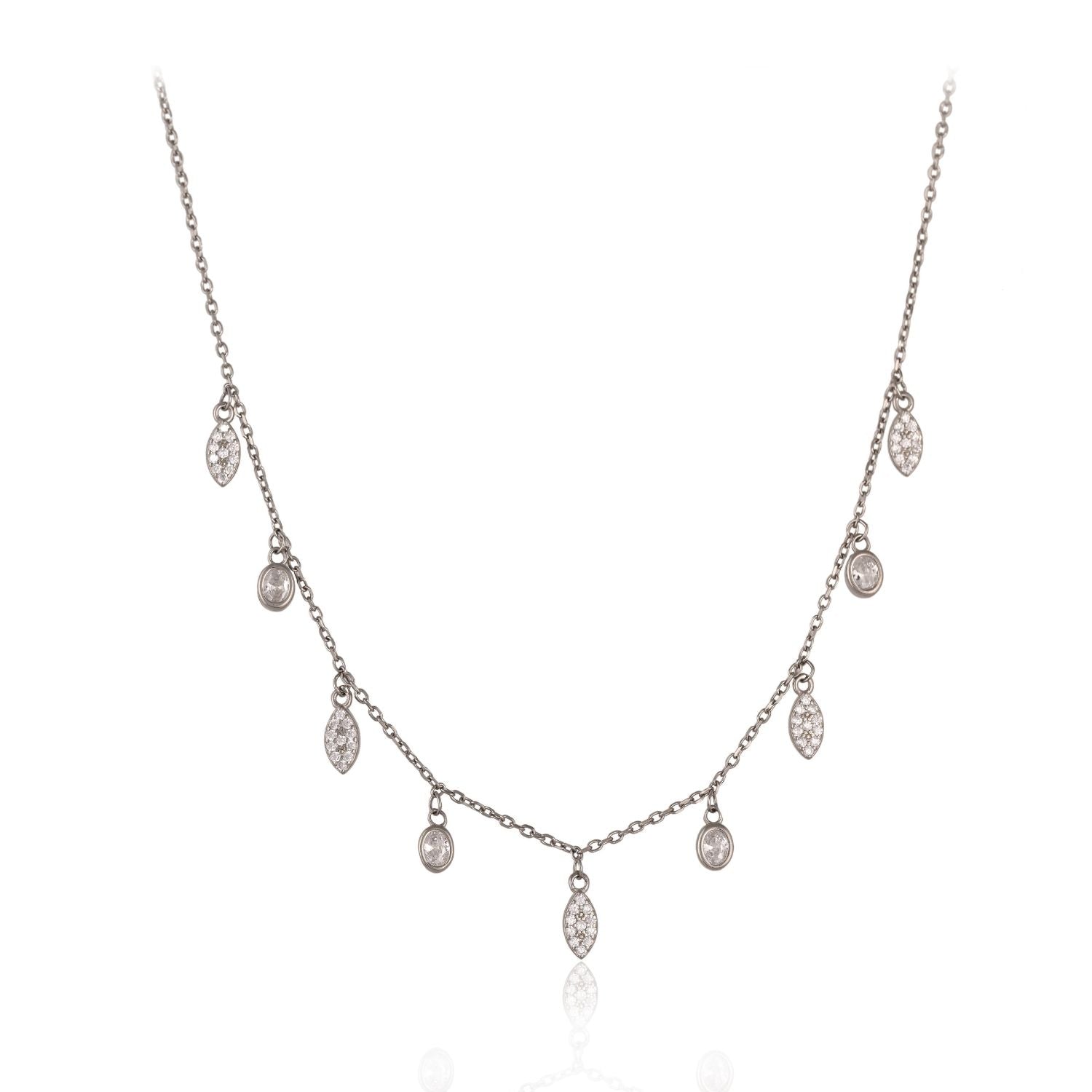 Multi-charm pendant necklace