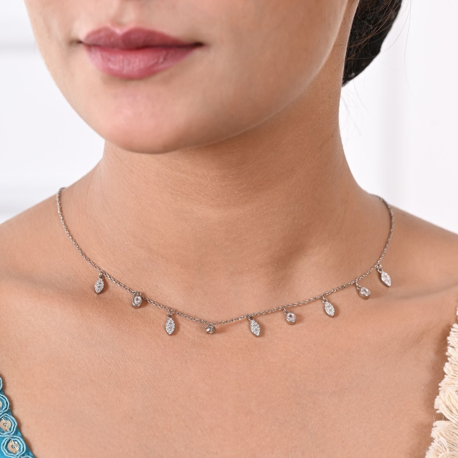 Multi-charm pendant necklace