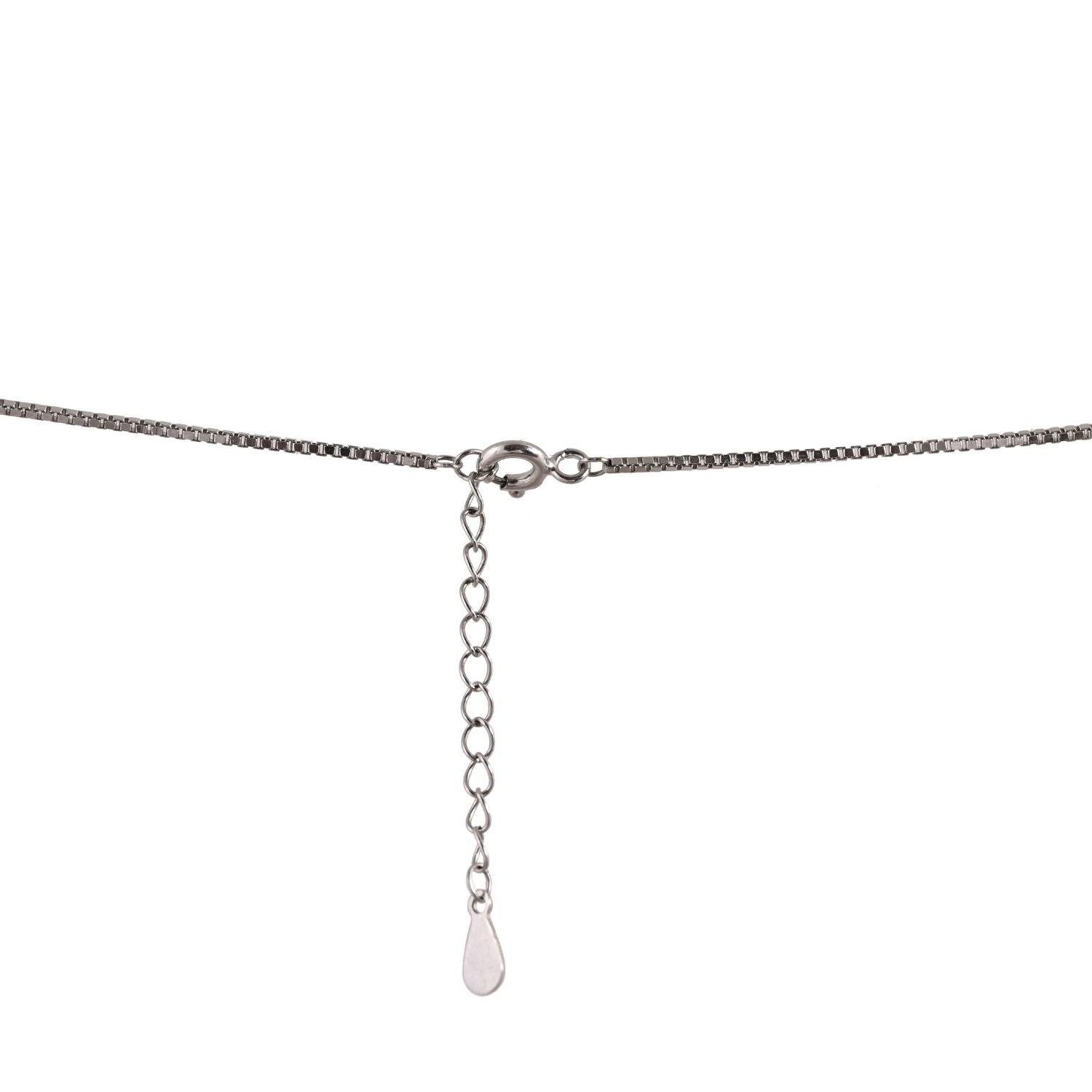 Crystal fringe necklace set