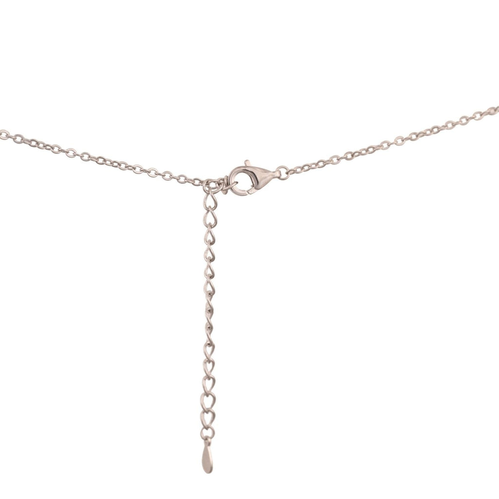 Star-and-crystal charm necklace and earring set