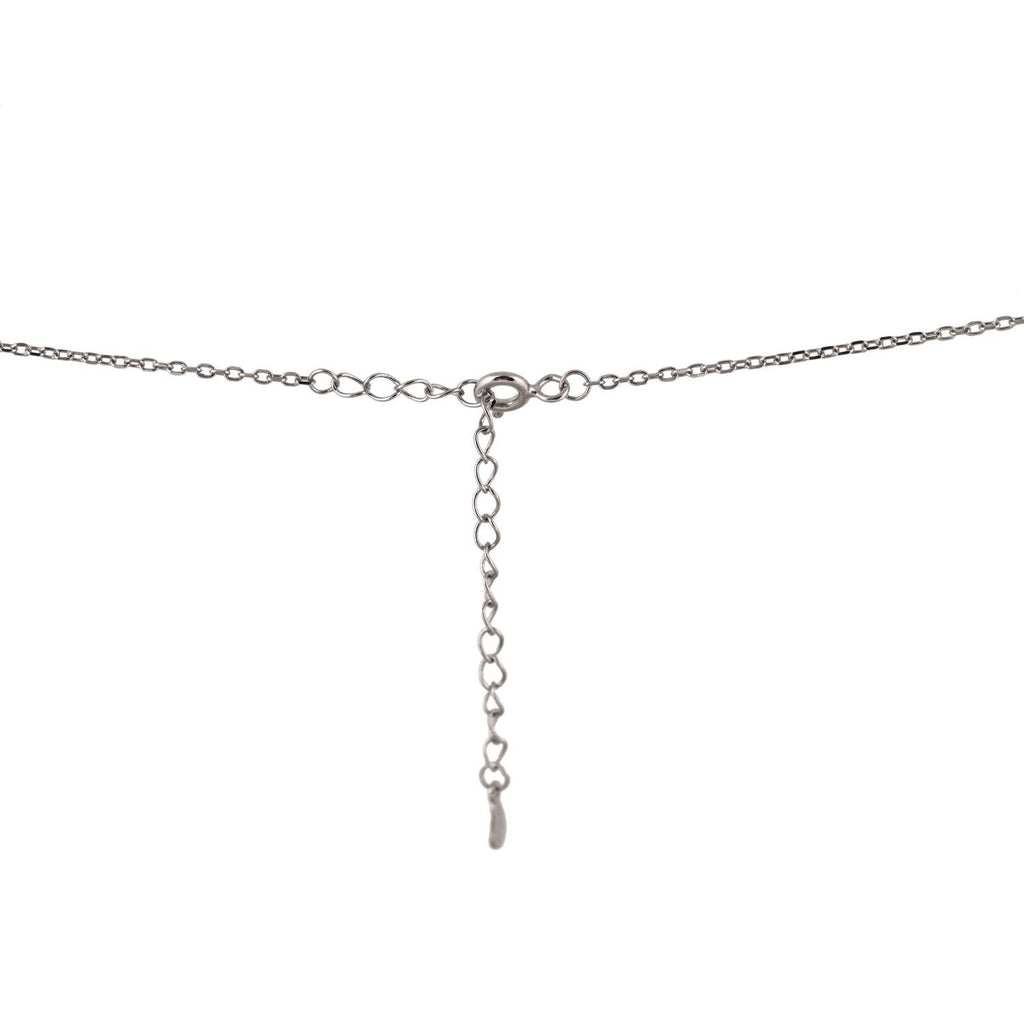 Spiral halo crystal necklace and earring set