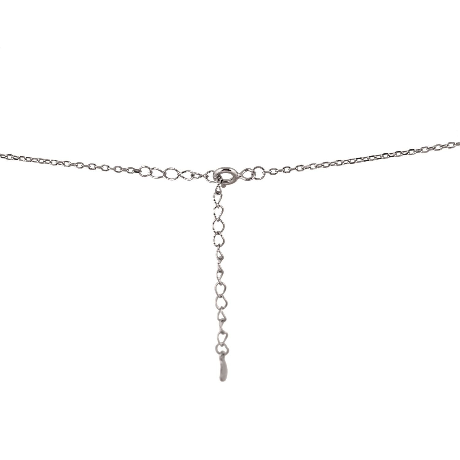 Spiral halo crystal necklace and earring set