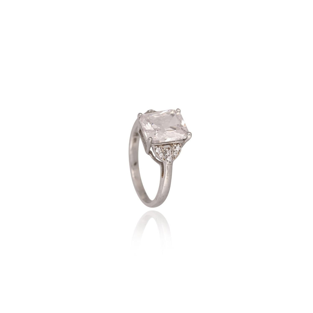 Regal art-deco style ring