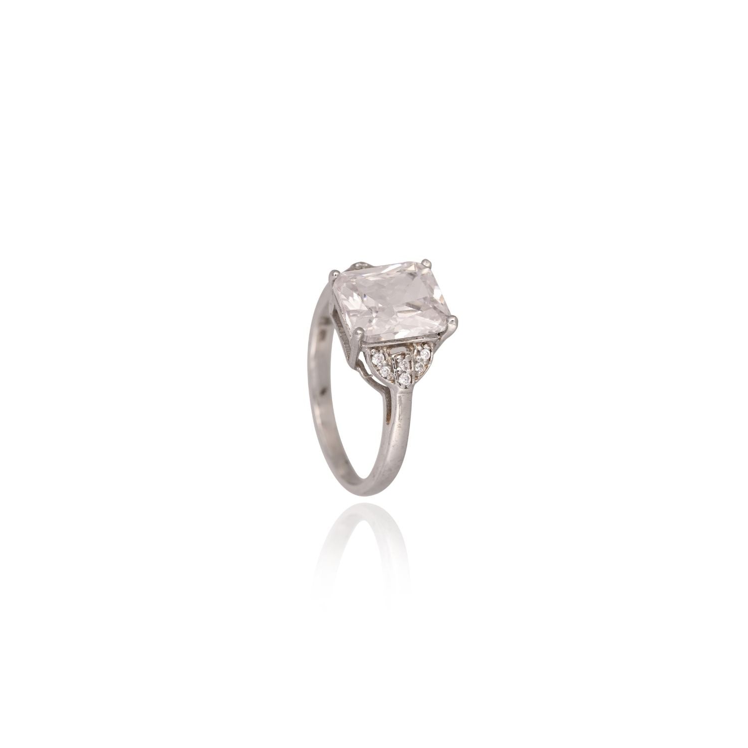 Regal art-deco style ring