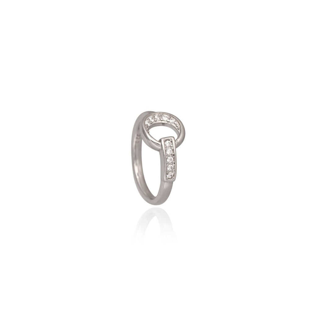 Circle-loop minimalist ring